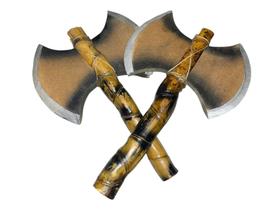 Machados de bambu pai xangô 29cm