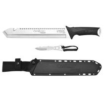 Machete Camillus Carnivore 18" - Lâmina de Titânio e Bainha de Nylon