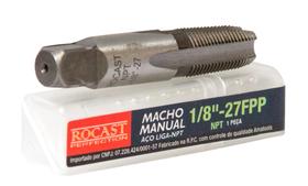 Macho 1/8 X 27 Fios Npt Rosca Gás Rocast Aço Liga Macho 1/8 X 27 Fios Npt Rosca Gás Rocast Aço Liga