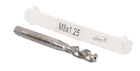Macho Aço Rápido Hss Máquina M8 X 1,25 Canal Helicoidal