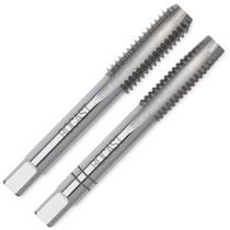 Macho Manual Em Aço Rápido Hss Unc - 2 Pçs 3/8''-16 Fpp Din 351 Macho Manual Em Aço Rápido Hss Unc - 2 Pçs 3/8''-16 Fpp Din 351
