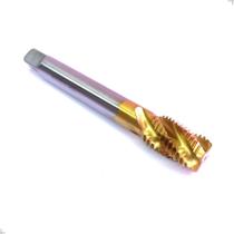 Macho Máquina M20 x 2,5 mm Canal Helicoidal em Aço Rápido HSS TiN