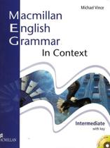 Macmillan english grammar in context with key and cd-rom - intermediate - MACMILLAN BR