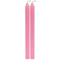Maço 2 Velas Erê Ibeji Vela Palito Rosa Umbanda Candomblê