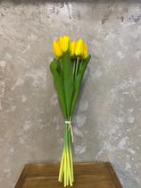 Maço de Tulipa - Amarelo de 40x12x8cm