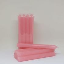 Maço de Vela Rosa - 8 un - 18 cm Maço de Vela Rosa - 8 un - 18 cm