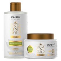 Macpaul Coconut Only One Gold Shampoo e Mascara Kit Home Care Mac paul