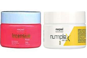 Macpaul Kit Intensive mask 250gr + Máscara Nutriplex 250gr