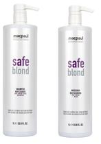 Macpaul Kit Safe Blond Shampoo 1000ml + Máscara 1000 Ml