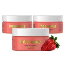 Macpaul Mascara Capilar Intensive Mask 250gr Morango Mac Paul KIT 3 Unidades