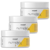 Macpaul Mascara Nutriplex Kit 3 unidades Mac Paul