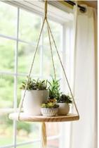 Macrame Hanger Suporte Vaso 24cm Cordão Sisal Cru Macrame Hanger Suporte Vaso 24cm Cordão Sisal Cru