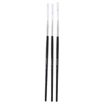 Macrilan B708 Kit 3 Pincéis para Unhas Artísticas