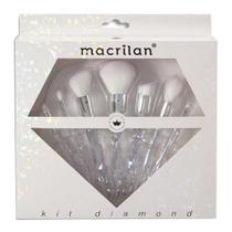 Macrilan ED003 Diamond Kit 7 Pincéis de Maquiagem