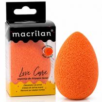 Macrilan Esponja de Limpeza Facial Love Care Ep13