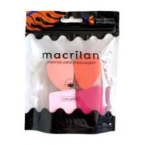 Macrilan Quarteto De Esponjas Para Maquiagem - Ep03
