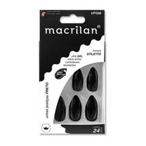 Macrilan Unhas Postiças Stiletto (24 Unidades) Macrilan Unhas Postiças Stiletto (24 Unidades)