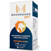 Macrogard Pet Avert Para Cães e Gatos 30 Comprimidos