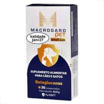 Macrogard Pet Small Size Avert 30cp Betaglucanas Cães Gatos Macrogard Pet Small Size Avert 30cp Betaglucanas Cães Gatos