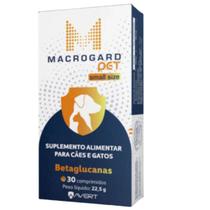 Macrogard Pet Small Size Avert Suplemento para Cães e Gatos 30 Comprimidos