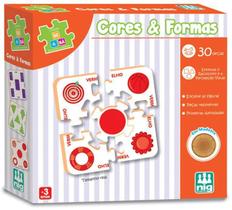 Mad. be a bá - cores e formas - 30 placas nig