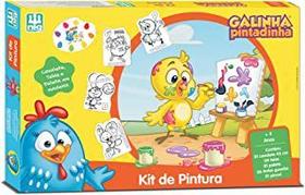 Mad kit de pintura galinha pintadinha nig - 0732