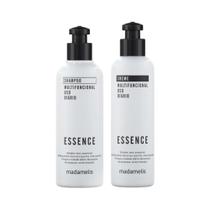 Madamelis Kit Shampoo e Creme Essence Uso Diário Brilho e Maciez 250 ml