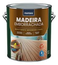 Madeira Emborrachada Impermeabilizante Cumaru Fosco 3,6l Montana