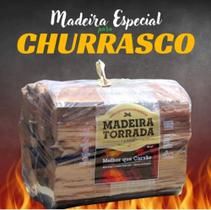 Madeira eucalipto torrada ecogrill 7 kg