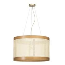 Madelustre Pendente Nuts 53cm 1lamp E27 Castanho