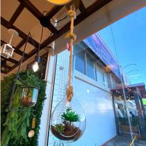 Madelustre Pendente Terrario Nest Cristal 50cm 2863na Madelustre Pendente Terrario Nest Cristal 50cm 2863na