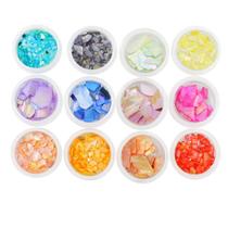 Madre pérola d&z 12 cores decoração unhas art nail