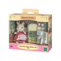 Mãe Coelho Chocolate e Geladeira - Sylvanian Families Mãe Coelho Chocolate e Geladeira - Sylvanian Families