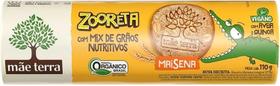 Mãe Terra Biscoito Orgânico Infantil Zooreta Maisena com Aveia e Quinoa 110g