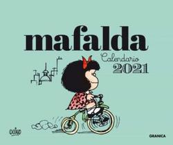 Mafalda 2021 - calendario escritorio verde