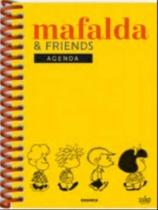 Mafalda agenda perpetua anillada friends amarilla - 11 x 15 - GRANICA