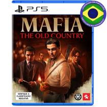 Mafia The Old Country PS 5 Mídia Física Legendado Em Português Mafia The Old Country PS 5 Mídia Física Legendado Em Português