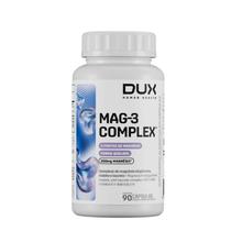Mag-3 Complex Magnésio Quelato 90 Cápsulas Dux Nutrition
