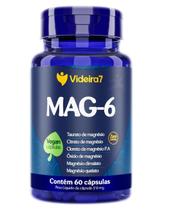 MAG-6 (6 Formas de Magnésio) 60 CÁPSULAS VIDEIRA7