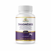 Mag 7 Blend de Magnésios Cápsulas Multibenefícios e Bem estar