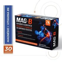 MAG-B Magnésio+Vitamina B6 C/30 Comprimidos Revestidos - Apsen