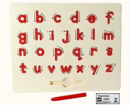 Mag Pad Letras Braskit Lousa Magnetica Placa com Caneta Coordenacao Motora Brinquedo Educativo
