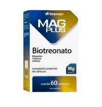 Mag Plus Biotreonato 60 Cáps - Herbamed
