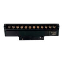Mag. Projetor Pontual 12W 48V 3000K Preto - Delis - DS9975-PT
