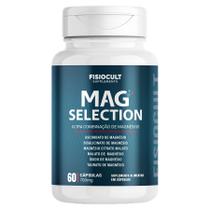 Mag Selection Magnésio em Cápsulas Várias Fontes de Magnésio 60 Cápsulas Suplemento para Adultos Sem Gluten Mag Selection Magnésio em Cápsulas Várias Fontes de Magnésio 60 Cápsulas Suplemento para Adultos Sem Gluten
