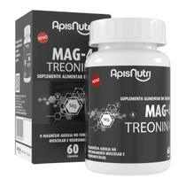 MAG4 Apisnutri 610mg com Treonina 60 Cápsulas