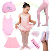 MAGALU - Kit Roupa de Ballet Infantil Regata - 7 pcs - Ritmus