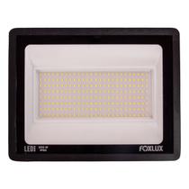 Magalu Refletor LED Foxlux 200W 6500K Bivolt IP65 Alta Iluminação Para Fachadas, Pátios e Grandes Áreas Externas