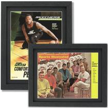Magazine Display Frame JupDec, pacote com 2 unidades, madeira para 20x27 cm