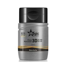 Magic Color 3d Blond Black 100 ml Efeito Grafite Magic Color 3d Blond Black 100 ml Efeito Grafite